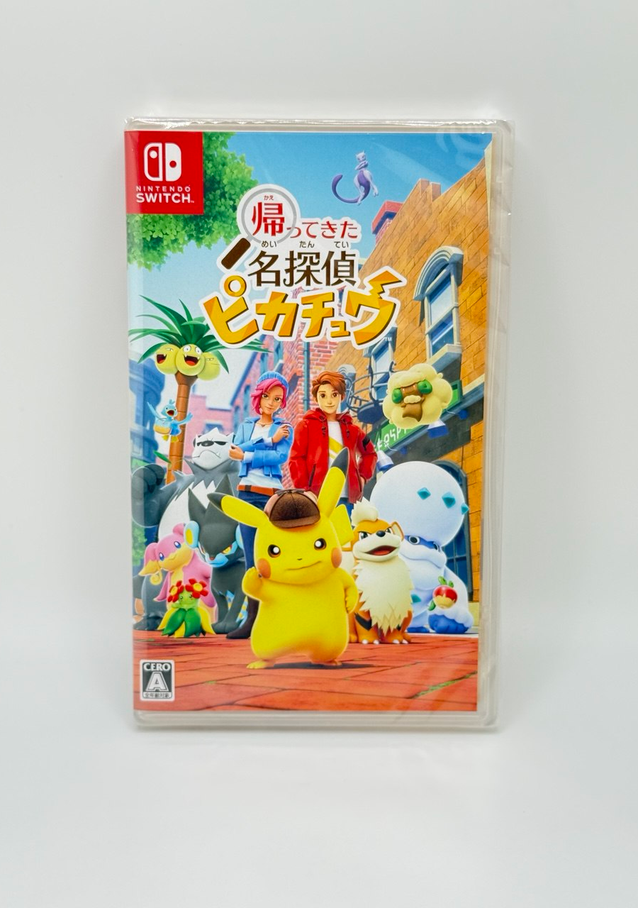 Pokemon Detective Pikachu Returns Japanese Version Sealed New 
