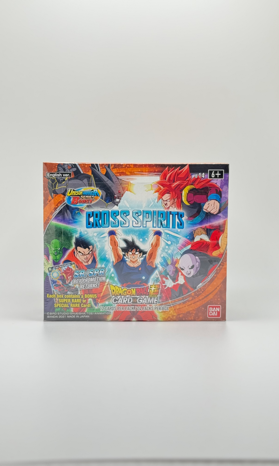 Dragon Ball Super Card Game Cross Spirits Booster Box Unison Warrior Series Set 05