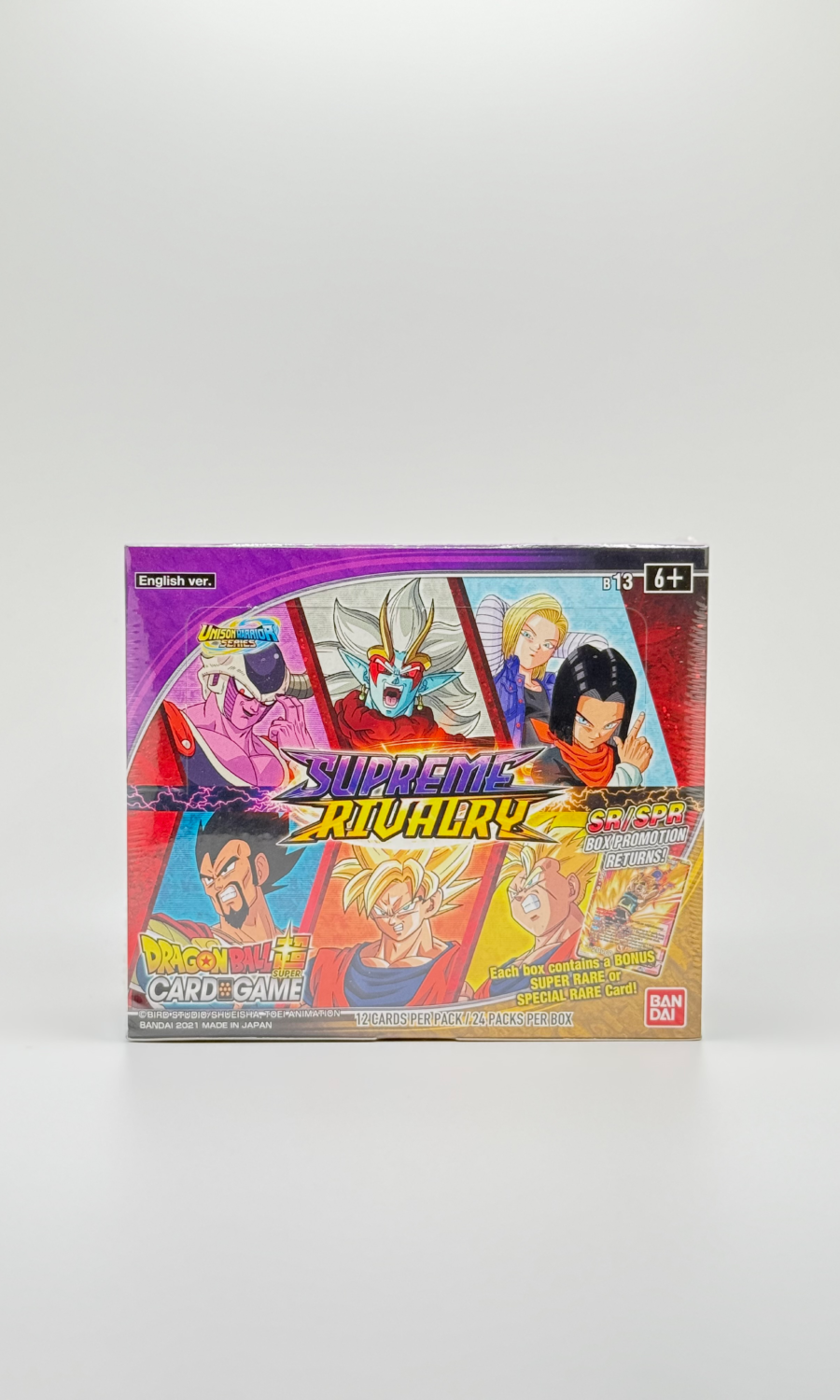 Dragon Ball Super Card Game Supreme Rivalry Booster Box Unison Warrior Series BOOST Set 04
