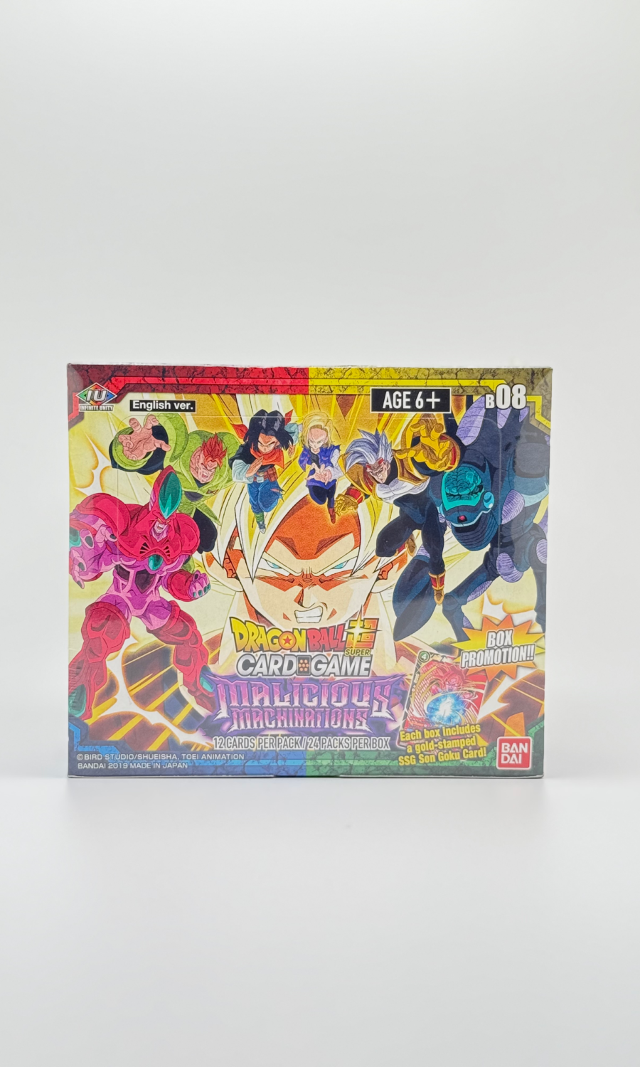 Dragon Ball Super Card Game Malicious Machinations Booster Box Series 8