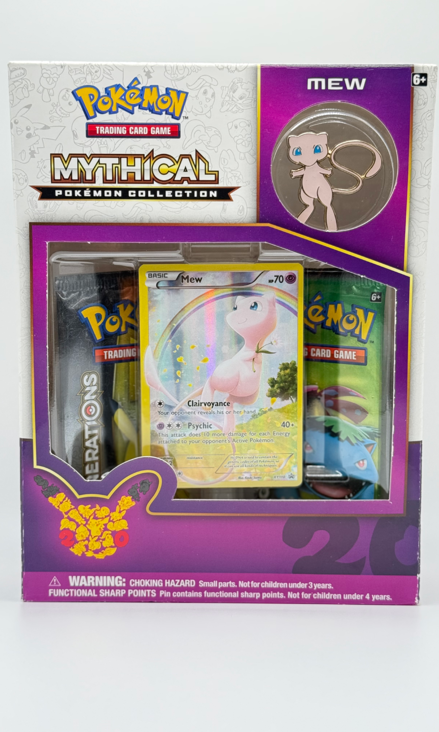 Mew Mythical Collection Pokemon Box